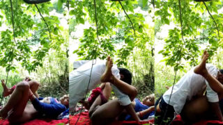 बिहारी कपल का जंगल मे चुदाई का सेक्स म्‍मस